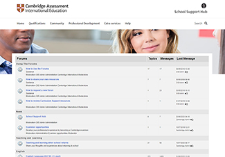 Online forums